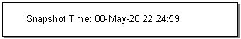 Text Box: Snapshot Time: 08-May-28 22:24:59
